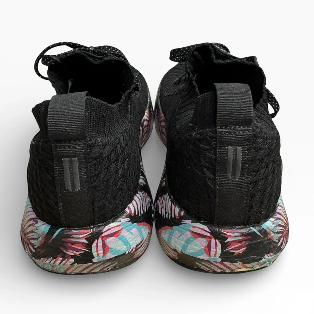 NOBULL Drive Knit Midnight Palm Training Shoes Mens Size 10 Black Multi Sneakers - Picture 5 of 10